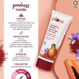 Plum Saffron & Papaya Glow Bright Gel Face Wash For Daily Use – Fights Dullness & Evens Skin Tone (100ml)