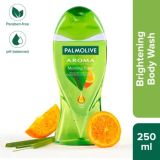 Palmolive Orange Essential Oil & Lemongrass Aroma Morning Tonic, Brightening Body Wash