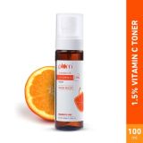 Plum 1.5% Vitamin C Alcohol-Free Spray Toner With Mandarin & Witch Hazel For Glow Boost & Open Pores (100ml)