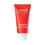 Lakme Blush & Glow Strawberry Creme Face Wash With Strawberry Extract (50g)