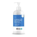 The Derma Co 1% Salicylic Body Wash for Body Acne with Glycolic Acid (250ml)