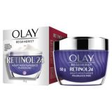 Olay Retinol 24 Night Cream, Renews & Resurfaces Skin, No Redness Or Irritation, Fragrance Free
