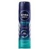 Nivea MEN Deodorant, Fresh Ocean, 48h Long lasting Freshness with Fresh Aqua Scent (150ml)