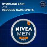 Nivea MEN Crème, Dark Spot Reduction, Non Greasy Moisturizer, Cream with UV Protect