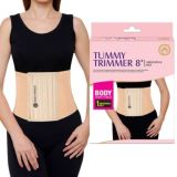 Mom & World Tummy Trimmer 8 Abdominal Belt, Body Shaper Belt, Brown Colour Belt