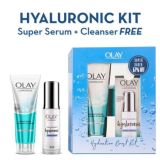Olay Hydration Boost Kit For Dewy Glow – Serum With Free Cleanser (30ml+100g)