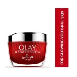 Olay Regenerist Whip Cream With SPF30, Ultra Lightweight, Plump & Bouncy Skin With Hyaluronic Acid (50ml)