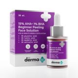 The Derma Co. 15% AHA + 1% BHA Peeling Solution for Beginners for Glowing Skin (30ml)