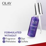 Olay Retinol 24 Night Serum, Renews & Resurfaces Skin, No Redness Or Irritation, Fragrance Free (30ml)