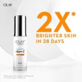 Olay Vitamin C Super Serum With 99% Pure Niacinamide For 2X Glow From 1St Use 78% Reduction In Spot