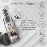 WOW Skin Science Foaming Activated Charcoal Face Wash For Deep Cleansing (150ml)