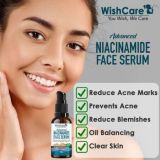 WishCare 12% Niacinamide Serum for Acne, Acne Marks, Blemishes & Oil Balancing with 2% Zinc & Oats (30ml)
