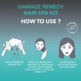 O3+ Damage Remedy Hair Spa Kit With Argan Oil Mask For Hair Fall Control (30g+30ml)