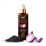 WOW Skin Science Onion Black Seed Hair Oil For Silkier & Stronger Hair (200 ml)