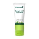 Wishcare 2% Salicylic Acid Face Wash With Aha, Greentea, Chamomile & Teatree For Oil & Acne Control (100ml)