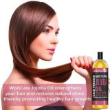 WishCare Pure Cold Pressed Natural Unrefined Jojoba Oil For Face, Hair & Skin (100ml)