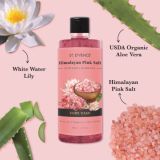 St. D’vencé Himalayan Pink Salt Body Wash With White Water Lily (500ml)