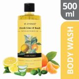 St. D’vencé Fresh Lime & Basil Body Wash With Mandarine Oil (500ml)