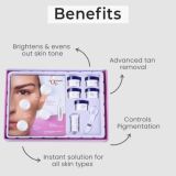 O3+ Power Brightening Facial Kit For Dull & Uneven Skin (123gm+40ml)