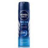 Nivea MEN Deodorant, Fresh Active, 48h Long lasting Freshness (150ml)