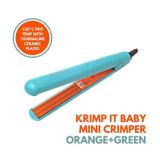 Alan Truman Krimp It Baby Mini Crimper – Orange & Green (1Pc)