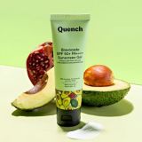 Quench Botanics SPF 50+ PA++++ Sunscreen Gel, Uva & Uvb Sun Protection, Gel-Based Sunscreen (50ml)