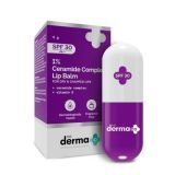 The Derma Co SPF 30 Ceramides Lip Balm – with Vitamin E & Avocado Oil for Dry and Chapped Lips (4 g)