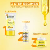 Garnier Vitamin C Regime Bright Complete Facewash With Vitamin C Serum, Serum Cream SPF 40 (225 g)