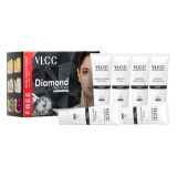 VLCC Diamond Facial Kit With Free Rose Water Toner (300g + 100ml)
