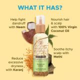 Coco Soul Dandruff Control Hair Oil with Methi, Neem From the Makers of Parachute Advansed (95ml)