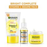 Garnier Vitamin C Regime Bright Complete Facewash With Vitamin C Serum, Serum Cream SPF 40 (225 g)